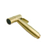Brushed Gold Bidet Sprayer Toilet Cleaning Hand Spray with Brass Body