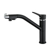 Black Brass 3 Ways Filter Basin Faucet Single Handle Water Mixer Tap