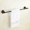 Black Bronze Carved Bathroom Accessories Vintage Bathroom Hardware