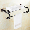 Black Bronze Carved Bathroom Accessories Vintage Bathroom Hardware