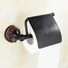 Black Bronze Carved Bathroom Accessories Vintage Bathroom Hardware