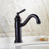Black Ceramic Faucet 360 Swivel Spout Antique Elegant Sink Mixer Tap