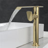 Brass 360° Rotating Spout Basin Faucet Hot and Cold Bathroom Faucet