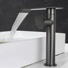 Brass 360° Rotating Spout Basin Faucet Hot and Cold Bathroom Faucet