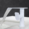 Brass 360° Rotating Spout Basin Faucet Hot and Cold Bathroom Faucet