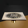 Brass Antique Brushed Floor Drain Bathroom Kitchen Shower Room Drain