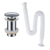 Brass Basin Bottle Trap Bathroom Sink Siphon Drain Pop-Up Waste