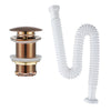 Brass Basin Bottle Trap Bathroom Sink Siphon Drain Pop-Up Waste