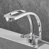 Brass Basin Faucet Single Handle Hot and Cold Bathroom Mixer Tap