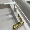 Brass Basin Faucet Single Level Hot Cold Water Bathroom Sink Mixer Tap