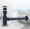 Brass Basin Pop-Up Drain Bottle Trap Kit Bath Sink P-Trap Waste Drain