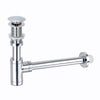 Brass Basin Pop-Up Drain Kit Bathroom Bottle Trap P-Trap Waste System