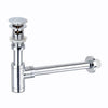 Brass Basin Pop-Up Drain Kit Bathroom Bottle Trap P-Trap Waste System
