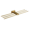 Brass Bathroom Accessories Brushed Gold Shower Hardware Accessories