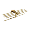 Brass Bathroom Accessories Brushed Gold Shower Hardware Accessories