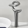 Brass Bathroom Basin Faucet Creative Single Handle Hot Cold Mixer Tap