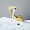 Brass Bathroom Basin Faucet Hot and Cold Water Washbasin Taps