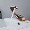 Brass Bathroom Basin Faucet Hot and Cold Water Washbasin Taps