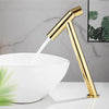 Brass Bathroom Basin Faucet Single Handle Hot Cold Crane Water Mixer
