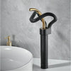 Brass Bathroom Basin Faucet Waterfall Hot Cold Control Sink Mixer Tap