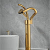 Brass Bathroom Basin Faucet Waterfall Hot Cold Control Sink Mixer Tap