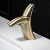 Brass Bathroom Basin Faucets Black Sink Single Handle Water Mixer Tap
