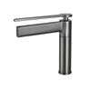 Brass Bathroom Basin Mixer Faucet Deck Mounted Long Handle Sink Tap