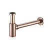 Brass Bathroom Bottle Trap & Pop-Up Sink Drain Set with Filter Stopper