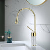 Brass Bathroom Faucet Basin Faucet Brass and Marble Sink Mixer Faucet Tap