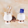 Brass Bathroom Shower Accessories Rose Gold Bathroom Hardware