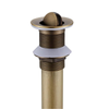 Brass Bathroom Sink Pop-Up Drain Stopper Vessel Vanity Basin Drains