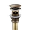 Brass Bathroom Sink Pop-Up Drain Stopper Vessel Vanity Basin Drains