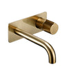 Brass Bathroom Vanity Sink Faucet With Cover Plate Mixer Faucet