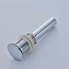 Brass Bathroom Wash-basin Drain Overflow No Overflow Pop Up Drain