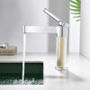 Brass Bathroom Washbasin Faucet  Single Handle Hot Cold Mixer Tap