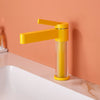 Brass Bathroom Washbasin Faucet  Single Handle Hot Cold Mixer Tap