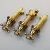 Brass Bathroom Water Control Valve Set 3pcs Faucet Mixer with Handle