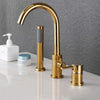 Brass Bathtub Shower Faucet Mixer with Swivel Tub Spout Handheld Shower