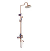 Brass Ceramic Hot Cold Basin Mixer Kitchen Tap Bathroom Shower Faucet