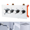 Brass Concealed Mixer Valve Thermostatic Shower Faucet Controller