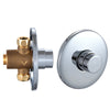 Brass Concealed Urinal Flush Valve Action Push Button Flush Valve