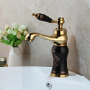 Brass Countertop Bathroom Faucet Swivel Single Handle Basin Mixer Tap