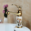 Brass Countertop Bathroom Faucet Swivel Single Handle Basin Mixer Tap