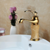Brass Countertop Bathroom Faucet Swivel Single Handle Basin Mixer Tap