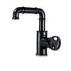 Brass Crane Bathroom Faucet Hot Cold Water Mixer Basin Faucet Tap