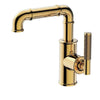 Brass Crane Bathroom Faucet Hot Cold Water Mixer Basin Faucet Tap