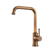 Brass Crane Kitchen Faucet Hot and Cold Water Mixer Tap Single Hole