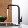 Brass Crane Kitchen Faucet Hot and Cold Water Single Hole Mixer Tap