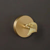Brass Decorative Coat Towel Holder Wall Mounted Bathroom Towel Hook