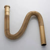 Brass Flexible Sink Drain Hose Basin Waste Pipe for Bathroom Kitchen